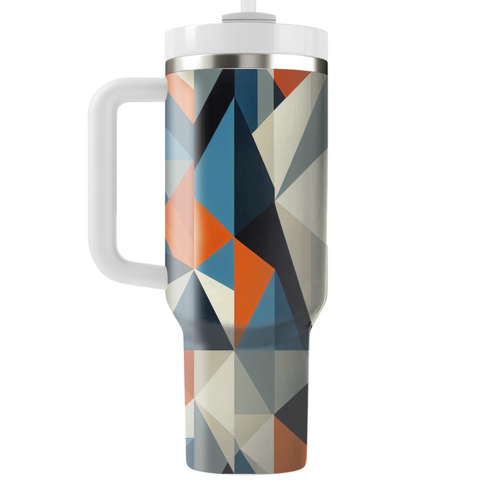 Geometric Quarters  Custom Tumblers