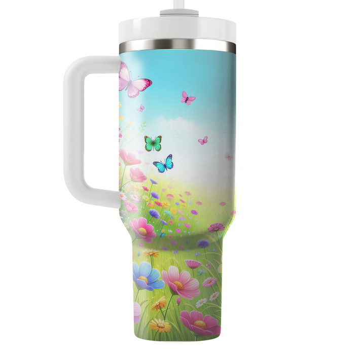 Spring Meadow Bliss  Custom Tumblers