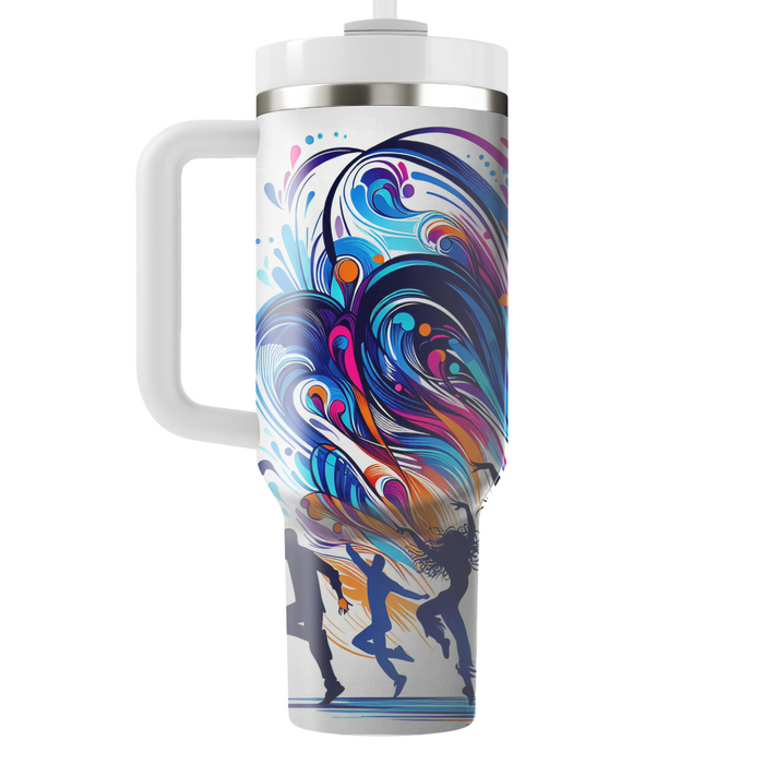 Synchronized Souls - Global Dance Day  Decorative Tumblers