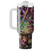 Carnival Chaos - A Playful Mardi Gras  Custom Tumblers