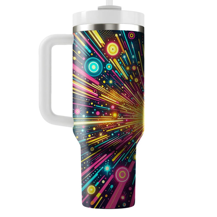 Techno Starburst  Tumbler Cups