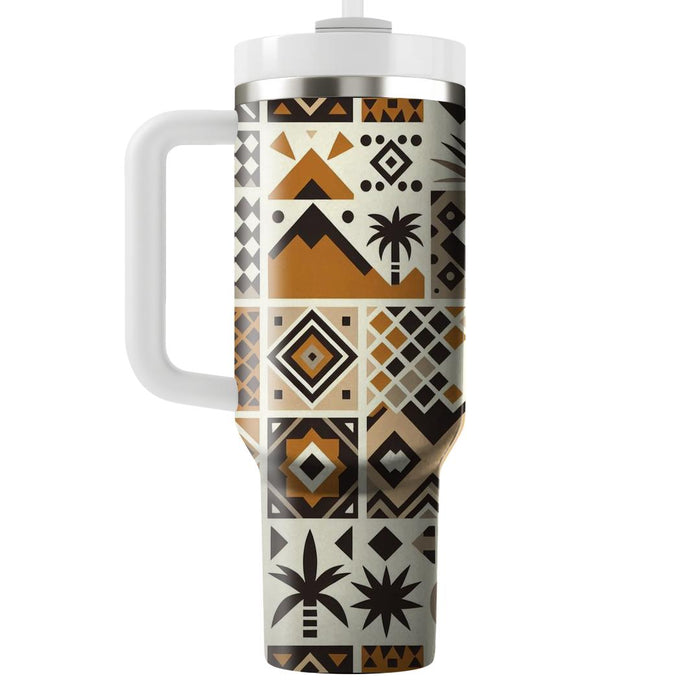 Geometric Safari  Unique Tumblers