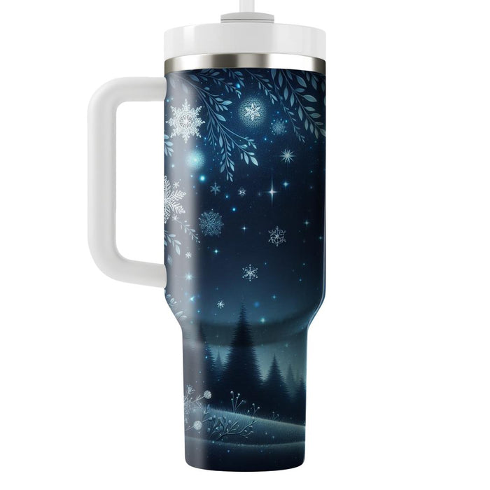 Winter Sparkling Nights  Custom Tumblers