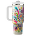 Whimsical Festival Of Colors Tumblers With Lids