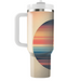 Retro Sunset Vibes  Custom Tumblers