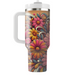  Floral Harmony  Tumbler Cups