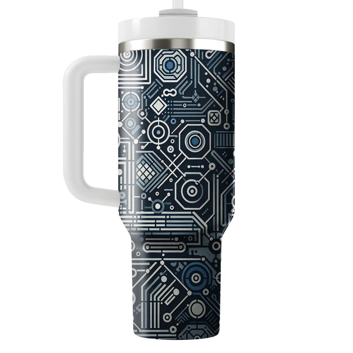 Futuristic Circuit  Custom Tumblers