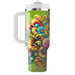 Vibrant Floral Carnival  Custom Tumblers