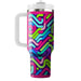 Zigzag Fiesta  Custom Tumblers