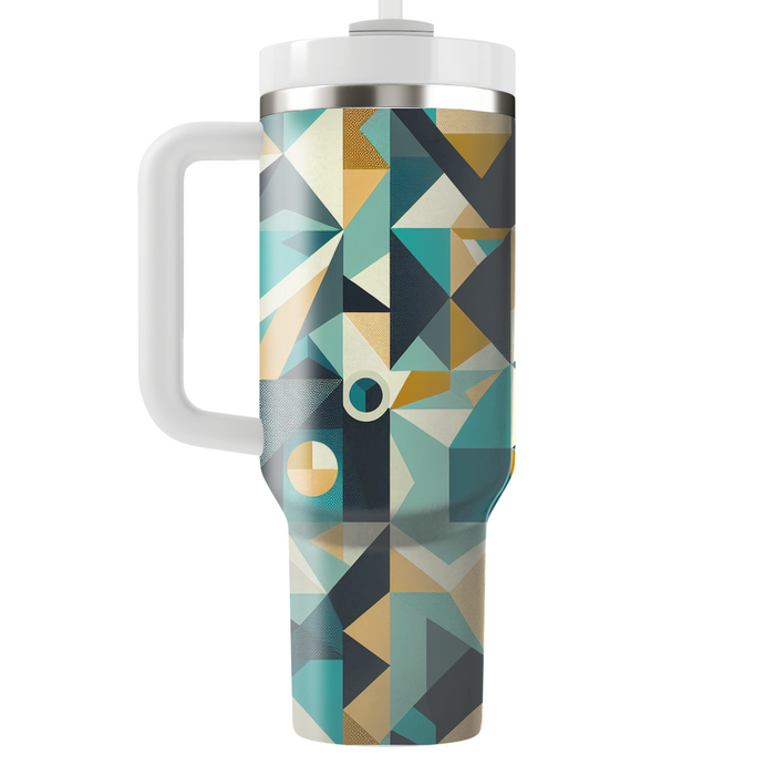 Abstract Polygonal Burst  Custom Tumblers