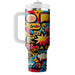 Vibrant Pop Art  Insulated Tumblers