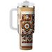 Vintage Mosaic Design  Tumbler Cups