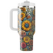 Vibrant Summer Blossom  Custom Tumblers