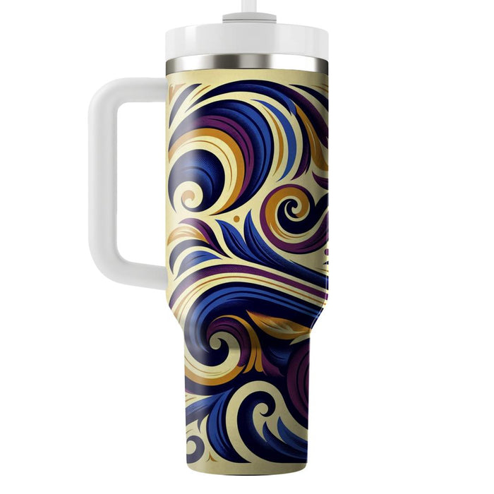 Retro Paisley Dreams  Travel Tumblers