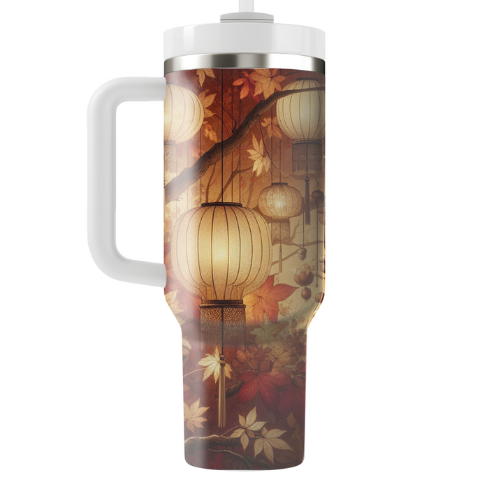 Autumn Cozy Lanterns  Custom Tumblers