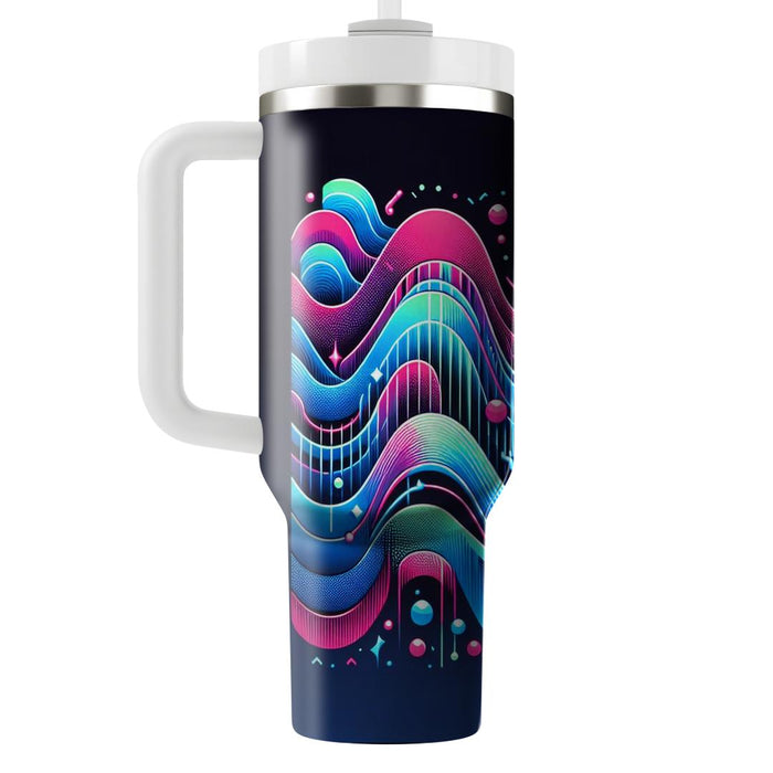 80s Wave Party  Tumblers With Lids