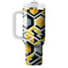 Geometric Honeycomb  Insulated Tumblers