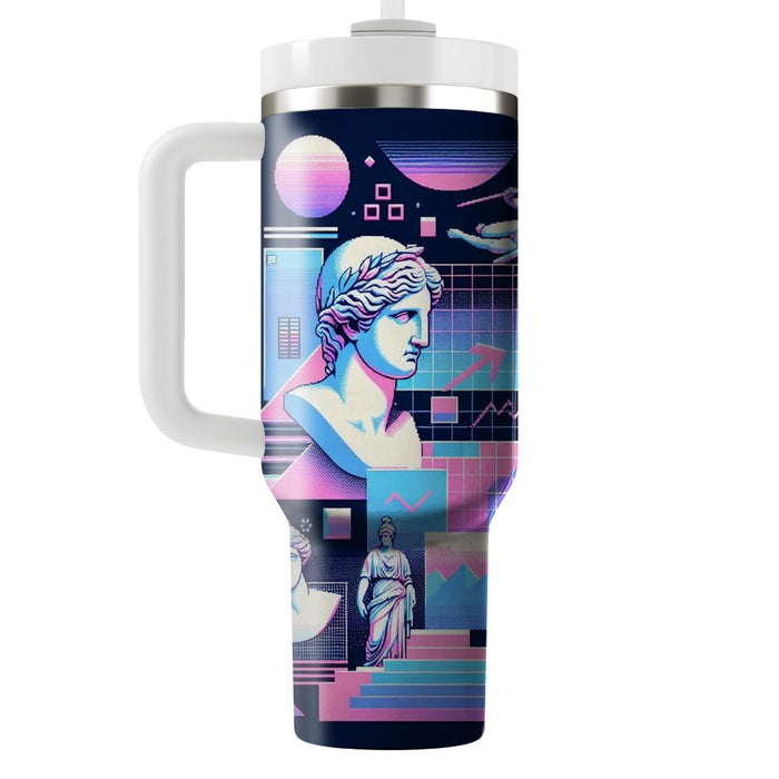 Vaporwave Reverie  Insulated Tumblers