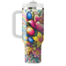 Spring Floral Burst  Personalized Tumblers