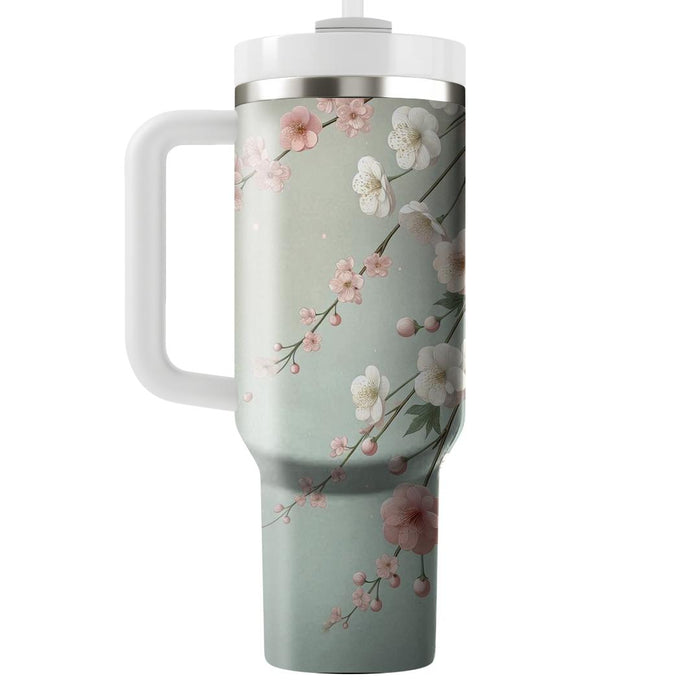 Blossom Whisper  Tumbler Cups