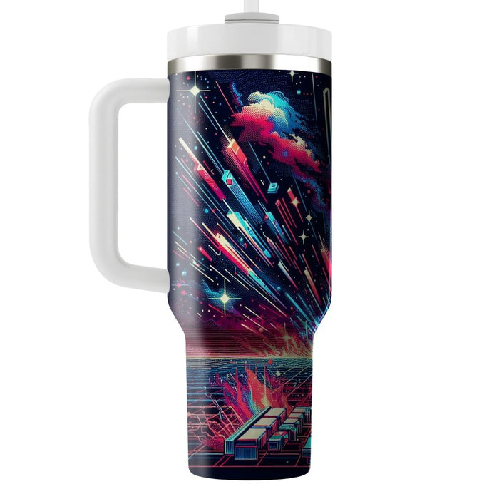 Galactic Glitch  Insulated Tumblers