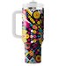 Bright Confetti Burst  Travel Tumblers