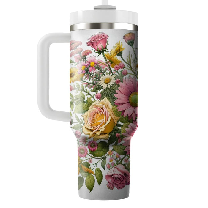 Whimsical Flower Child  Tumblers For Gifts