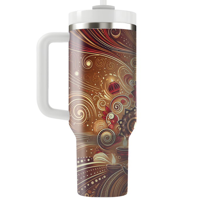 Serenity Of Lights - A Diwali  Tumbler Cups