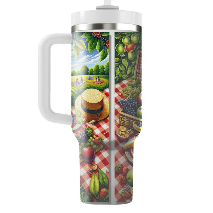 Retro Picnic Vibes  Custom Tumblers