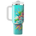 Vibrant Floral Fiesta  Custom Tumblers