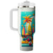 Vintage 80s Beach Party  Travel Tumblers