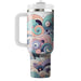 Whimsical Swirl Pattern  Travel Tumblers