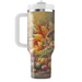 Glimmering Gratitude - Thanksgiving  Decorative Tumblers