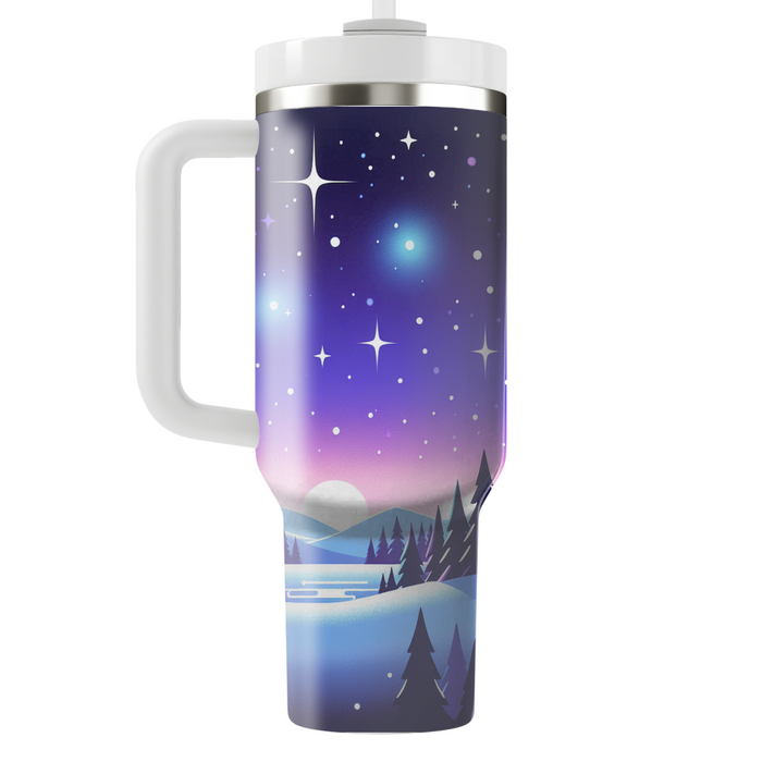 Winter Starry Sky  Tumbler Cups