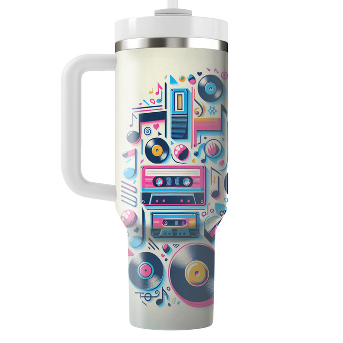 Bright Retro Music  Tumblers For Gifts