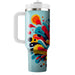 Abstract Artistic Splash  Tumblers With Lids