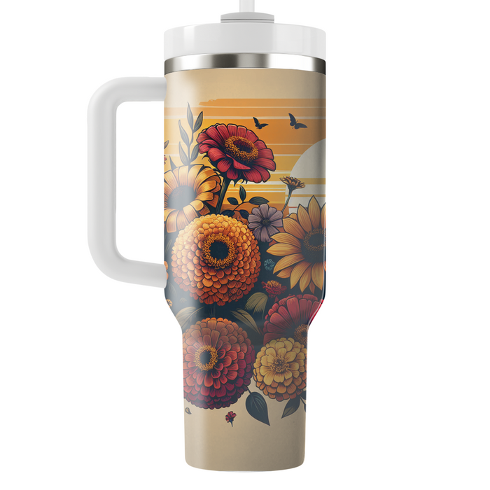 Sunset Garden  Custom Tumblers