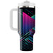 Futuristic Neon Lines  Custom Tumblers