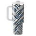 Twisted Stripe Pattern  Insulated Tumblers