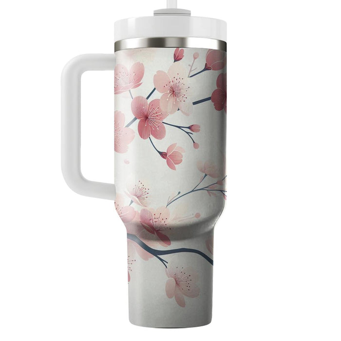 Whimsical Cherry Blossom  Decorative Tumblers