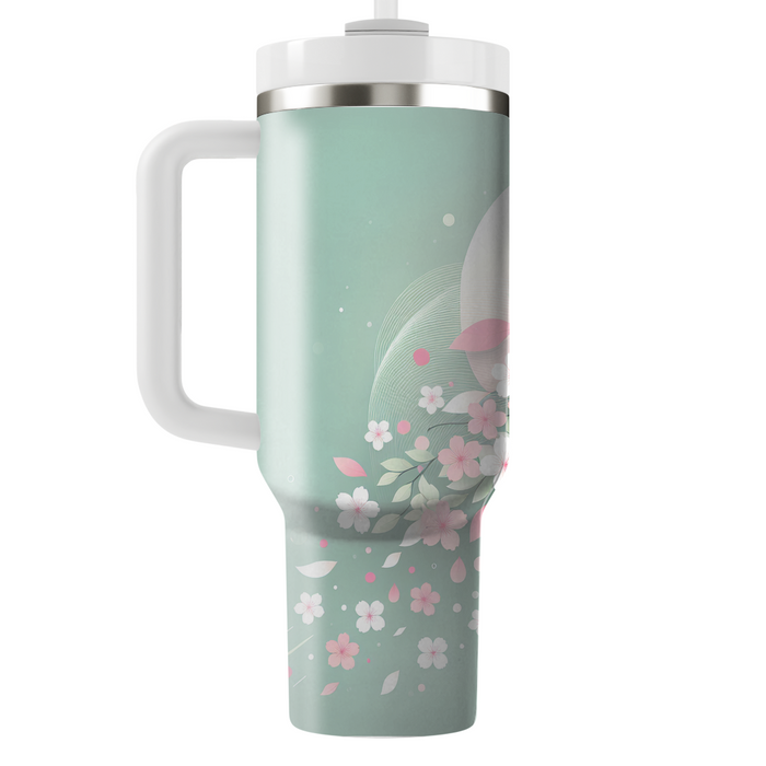 Spring Petal Shower  Custom Tumblers