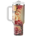 Sunset Rose Blooms  Custom Tumblers