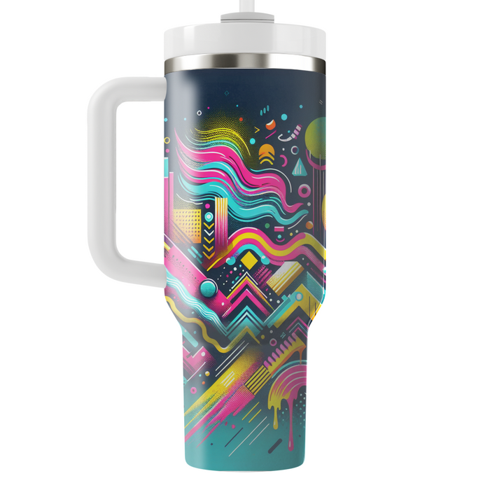 Neon Splash  Tumbler Cups