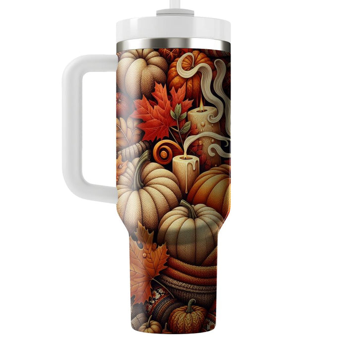 Autumn Warm Wishes  Decorative Tumblers