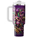 Vivid Revelry - A Colorful Mardi Gras  Decorative Tumblers