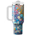 Bubbly Retro Bubbles  Tumbler Cups