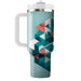 Geometric Prism Pattern  Travel Tumblers