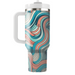 Wavy Stripe Illusion  Tumbler Cups