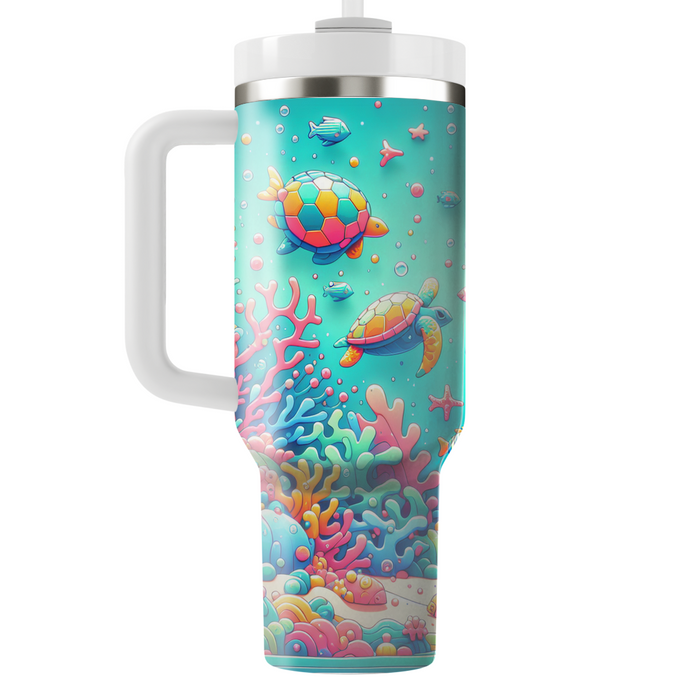 Whimsical Ocean Life  Unique Tumblers