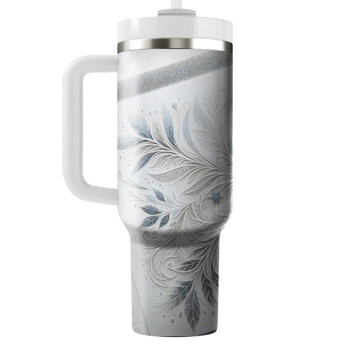 Winter's Morning Frost  Travel Tumblers